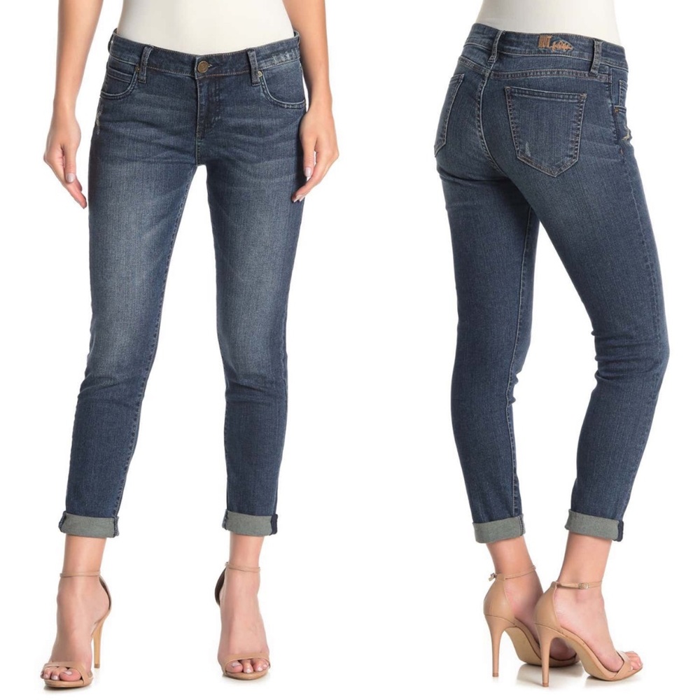 Kut from the Kloth Katy Boyfriend Distressed Jeans